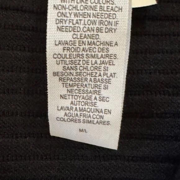 BCBG size medium black bodycon dress with cut out back. - Picture 4 of 4